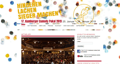 Desktop Screenshot of hamburgercomedypokal.de